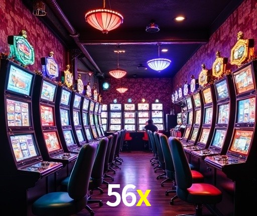 Slots com jackpots e giros grátis na 56x